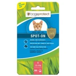 Bogadent Spot-On Anti-Parasit Für Katzen S 3x0,7ml