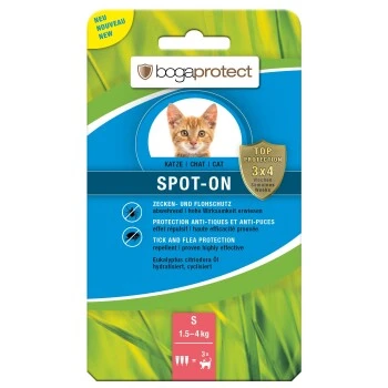 Bogadent Spot-On Anti-Parasit Für Katzen S 3x0,7ml 3 Bogadent Spot-On Anti-Parasit Für Katzen S 3x0,7ml