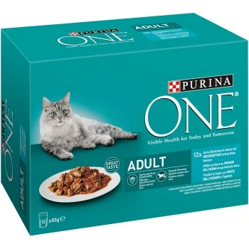 Purina ONE Adult Hochseefisch 12x85 G 3 Purina ONE Adult Hochseefisch 12x85 G
