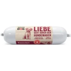 NaturaDog Wurst Kaninchen & Gemüse 25x200 G