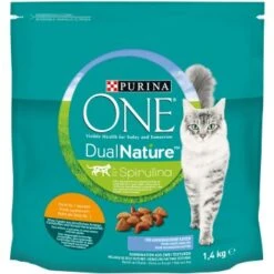 Purina ONE Adult Dual Nature 1,4kg Lachs