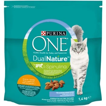 Purina ONE Adult Dual Nature 1,4kg Lachs 3 Purina ONE Adult Dual Nature 1,4kg Lachs