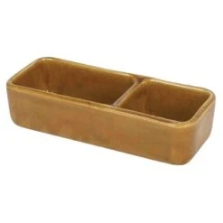 Josty Doppelnapf Porzellan