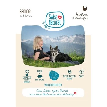 Swiss Natural Soft SENIOR Huhn & Kartoffel 4 Kg 4 Swiss Natural Soft SENIOR Huhn & Kartoffel 4 Kg – Bild 2