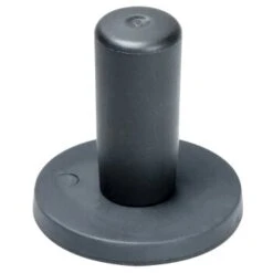 Josty Magnete Gummiert Schwarz 4 Stück