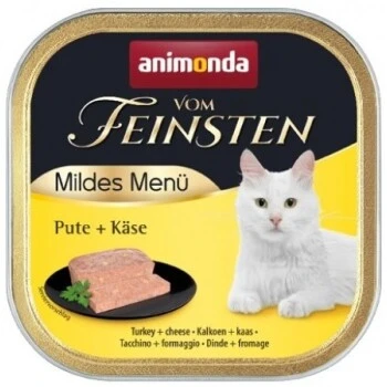 Animonda Vom Feinsten Adult 32x100g Pute Und Käse 3 Animonda Vom Feinsten Adult 32x100g Pute Und Käse