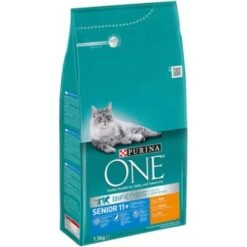 Purina ONE Senior 11+ Mit Huhn Und Vollkorn 1.5kg