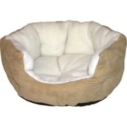 Josty Hundebett Beige Mit Lammfelloptik