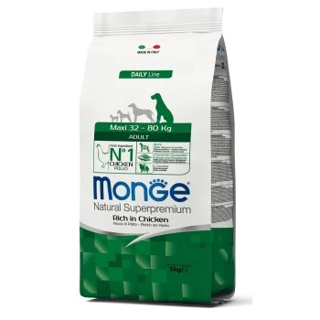 Monge Daily Line Adult Maxi Huhn 3 Kg 3 Monge Daily Line Adult Maxi Huhn 3 Kg