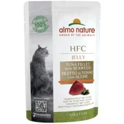 Almo Nature HFC Jelly 24x55g Thunfisch Mit Algen