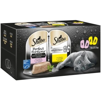 Sheba Perfect Portions 16x37,5g Huhn Und Lachs 3 Sheba Perfect Portions 16x37,5g Huhn Und Lachs