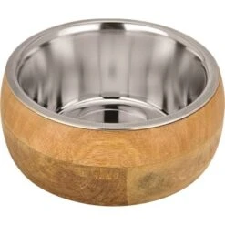 Josty Holznapf Mit Chromstahl-Schale 850 Ml