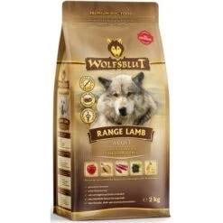 WOLFSBLUT Adult Range Mit Lamm Und Vollkornreis 2kg