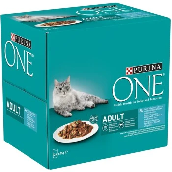 Purina ONE Adult Fisch 24x85 G 3 Purina ONE Adult Fisch 24x85 G