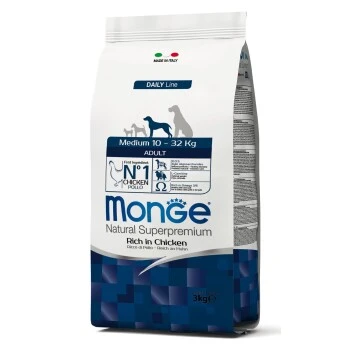 Monge Daily Line Adult Medium Huhn 3 Kg 3 Monge Daily Line Adult Medium Huhn 3 Kg