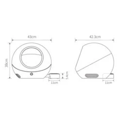 Petkit Smartes Kühl+Warm Haustierhaus COZY -Fressnapf e7b94e60a20dde9a8988af7d0de313ed08d0927a 1314705 2