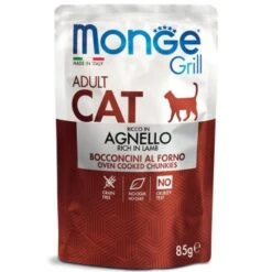 Monge Grill Adult 28x85g Lamm
